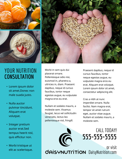 Nutrition Consultation   inzq9y1455 Side 2 Image