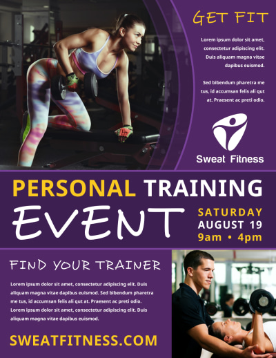 Personal Training Event   aejc6i1az5 Side 1 Image