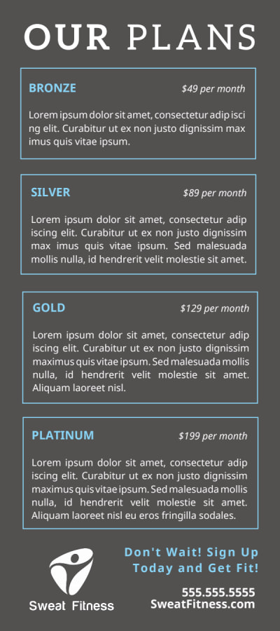 Personal Training Pricing Plan   wt7zynjrhy Side 2 Image