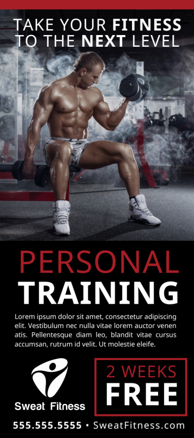 Personal Training Promo   hajh0sr9nl Side 1 Image
