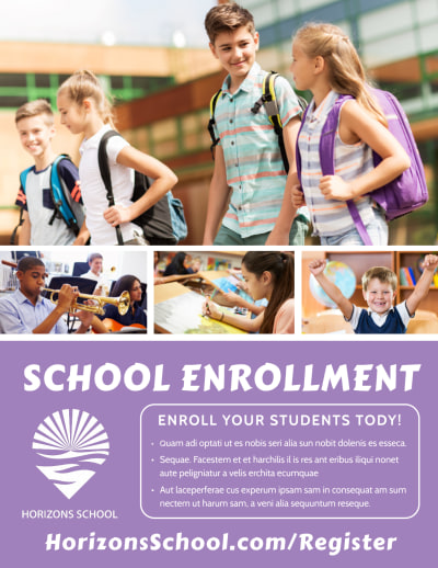 School Enrollment   ofc1r0mb1d Side 1 Image
