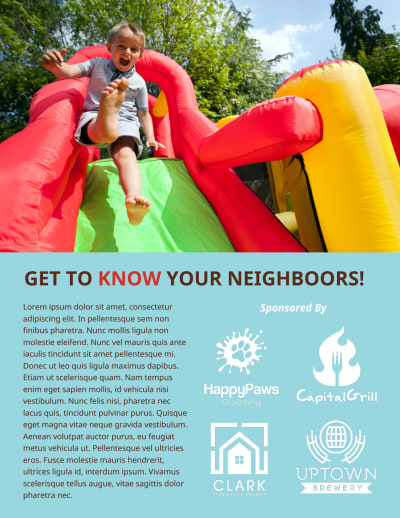Neighborhood Block Party   Side 2 Image