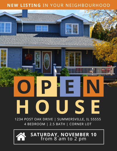 New Listing Open House   Side 1 Image