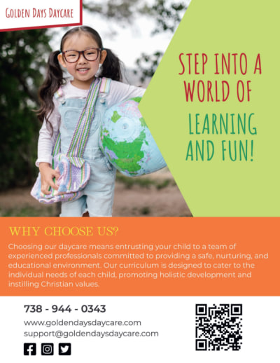 Now Enrolling Daycare  bz5epx4ryh  Side 1 Image