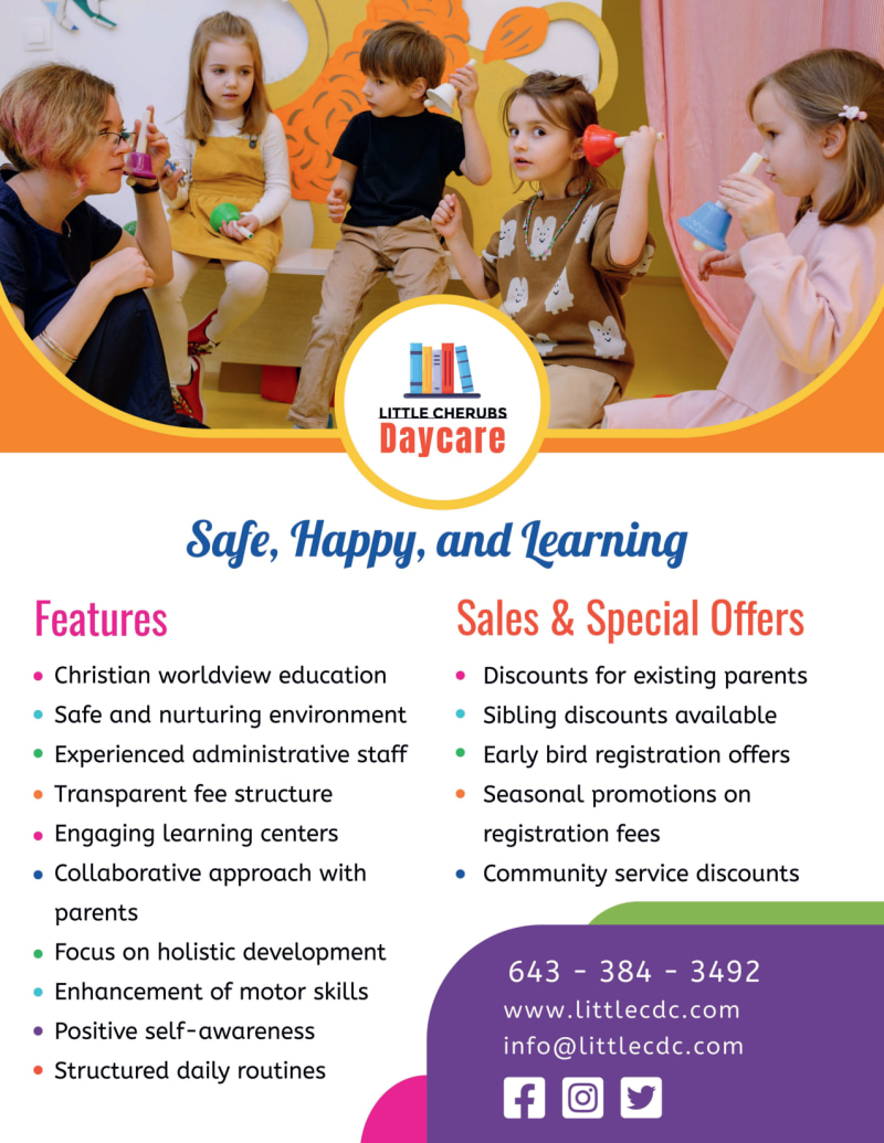 Now Enrolling Daycare  ew9oop02vx  Side 2 Image