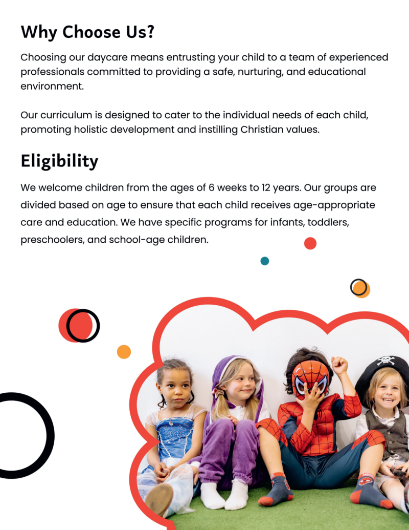 Now Enrolling Daycare  obmp21iy1t  Side 2 Image