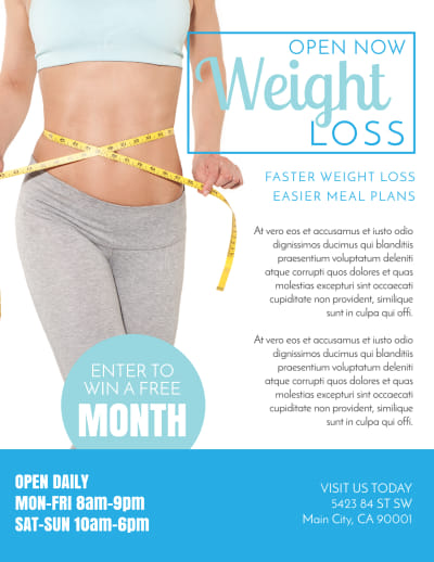 Now Open Weight Loss   Side 1 Image