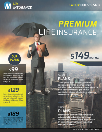 Premium Life Insurance   Side 1 Image