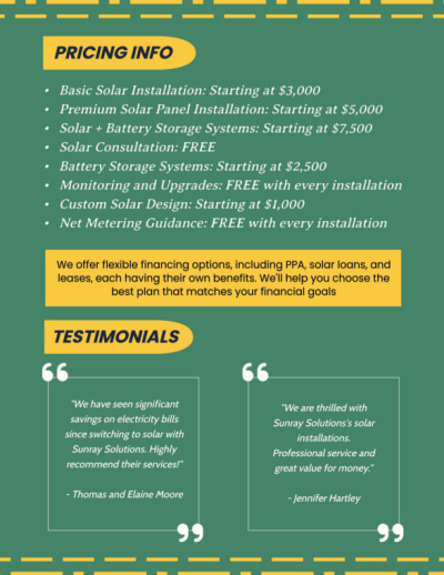 Residential Solar Energy  70lj1aipl3  Side 2 Image