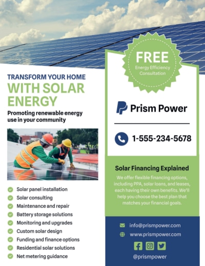 Residential Solar Energy  fq1mfdjy9i  Side 1 Image