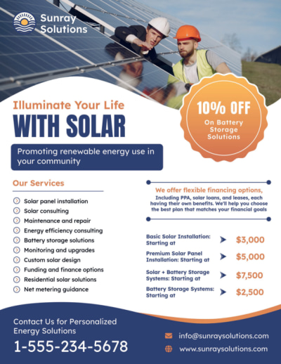 Residential Solar Energy  n6amyn7vxq  Side 1 Image