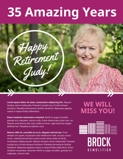 Retirement Party   Side 1 Image