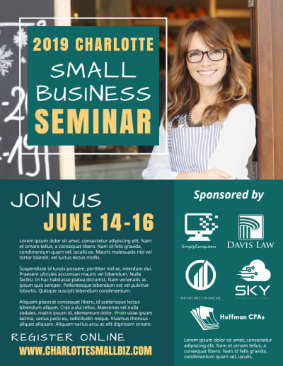 Small Business Seminar   Side 1 Image