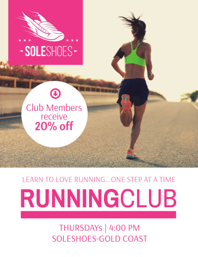 Sole Shoes Running Club   Side 1 Image