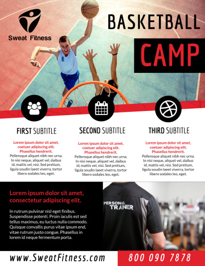Sports Camp Basketball   Side 1 Image