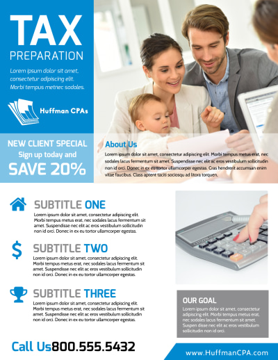 Tax Prep   Side 1 Image