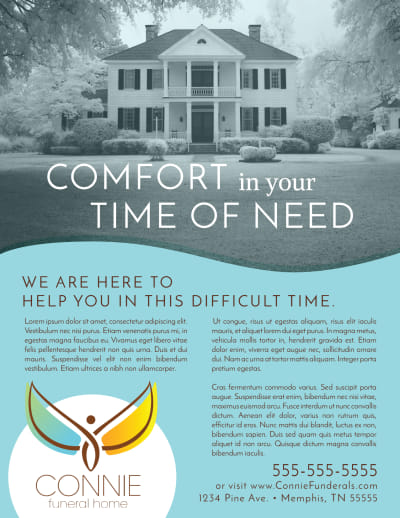 Teal Funeral Home   Side 1 Image