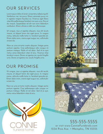 Teal Funeral Home   Side 2 Image