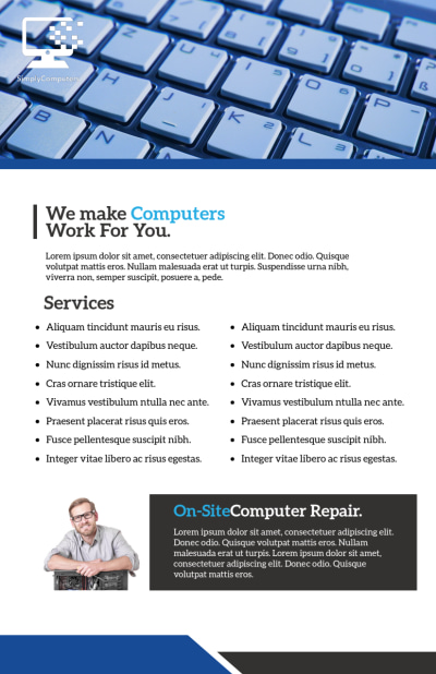Tech Computer Repair   Side 2 Image