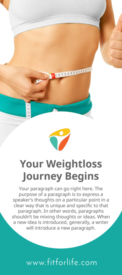 Weight Loss Journey   Side 1 Image