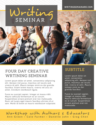 Writing Seminar   Side 1 Image